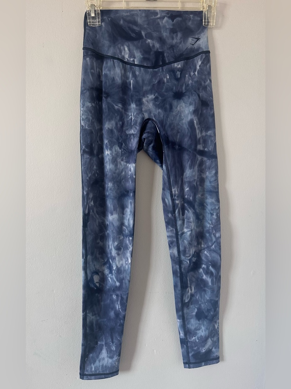 Gymshark Blue Tie-Dye Leggings